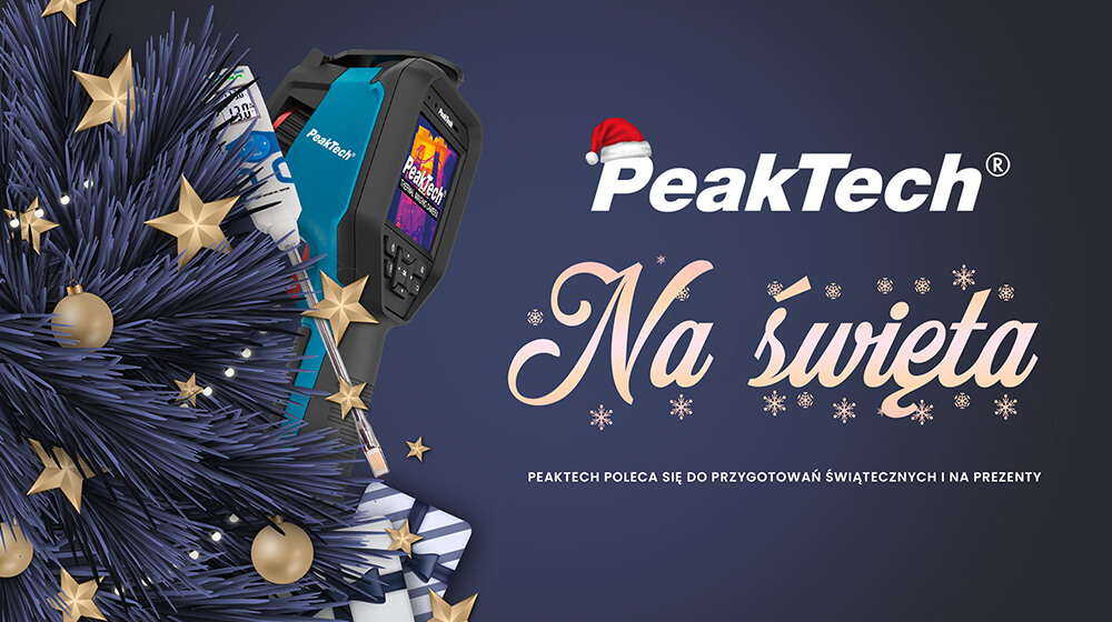 PeakTech poleca się do przygotowań świątecznych i na prezenty